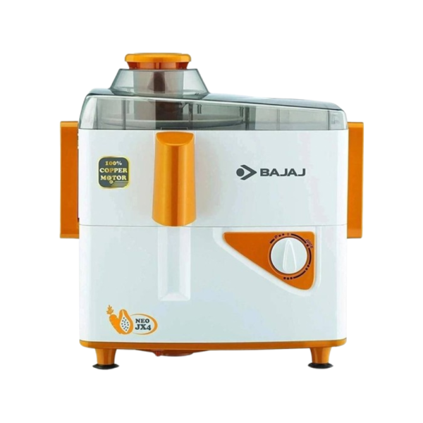 BAJAJ by Bajaj B07DMM41W1 450 W Juicer Mixer Grinder (NEO JX4 | 2 Jars | Multicolor)