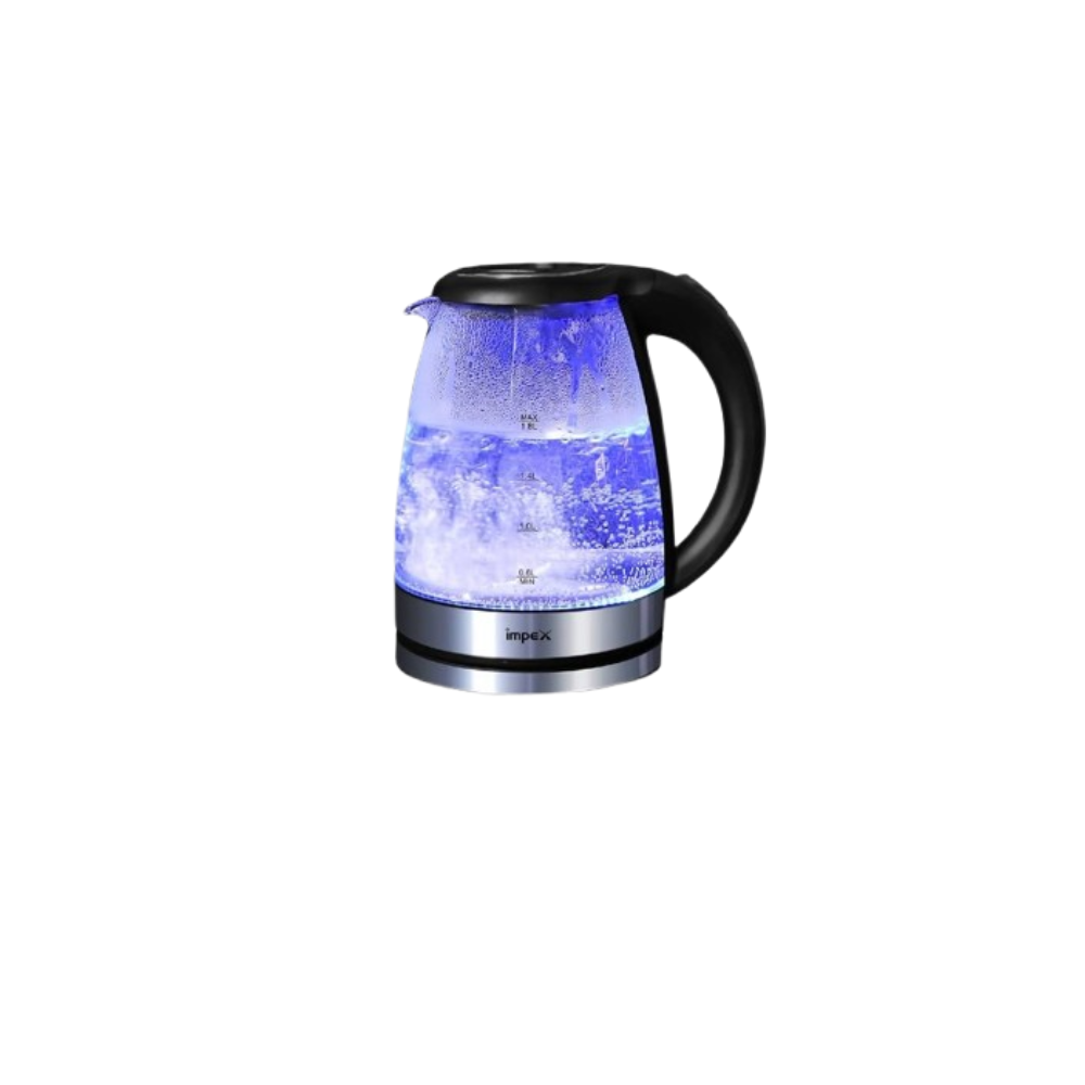 IMPEX STEAMER GK18 Electric Kettle (1.8 L, Silver And Black)